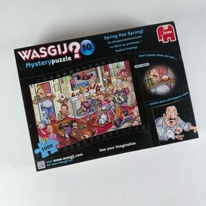 Wasgij Mystery #10 Spring Has Sprung by Jumbo 1000 Piece Jigsaw Puzzle COMPLETE